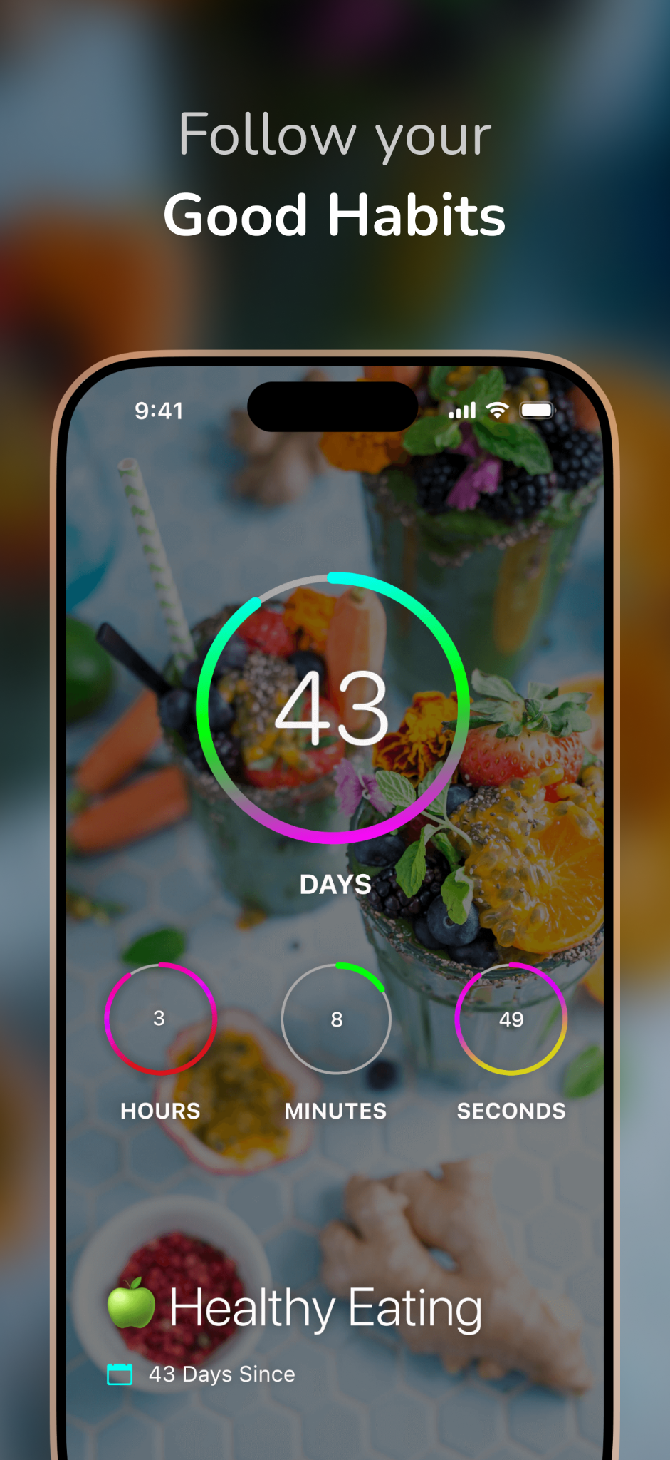 Follow your good habits