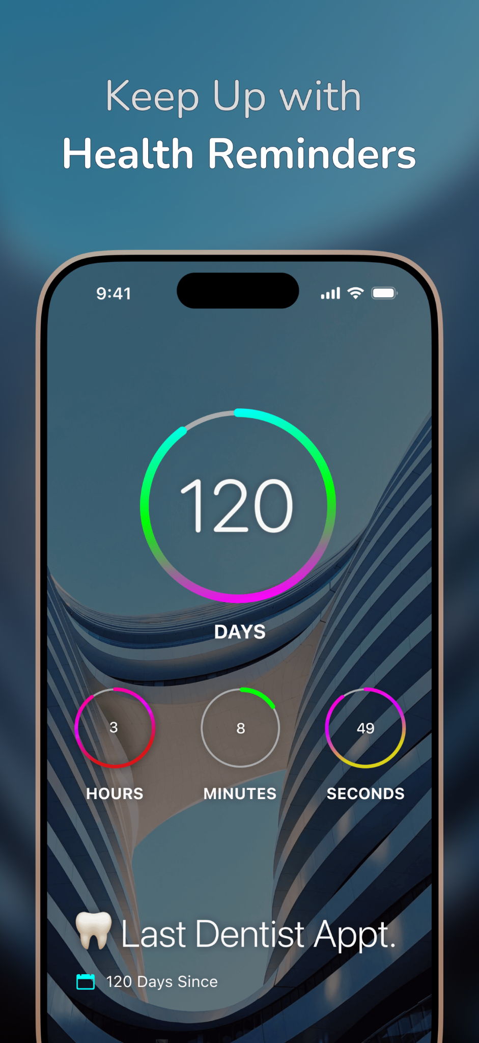 Keep up with health reminders